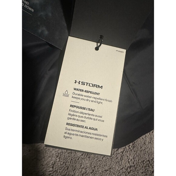 Under Armour $290 CGI Down Puffer Jacket Coat L 700 Fill ColdGear Winter Fall - Picture 10 of 11